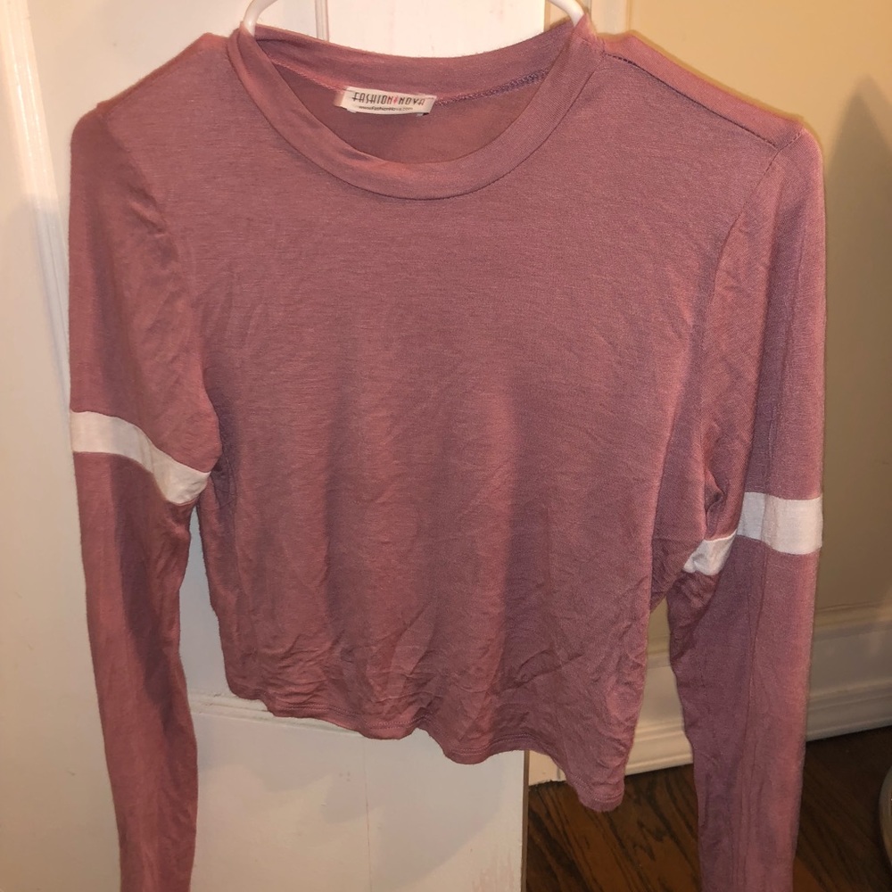 Pink Crop Tee